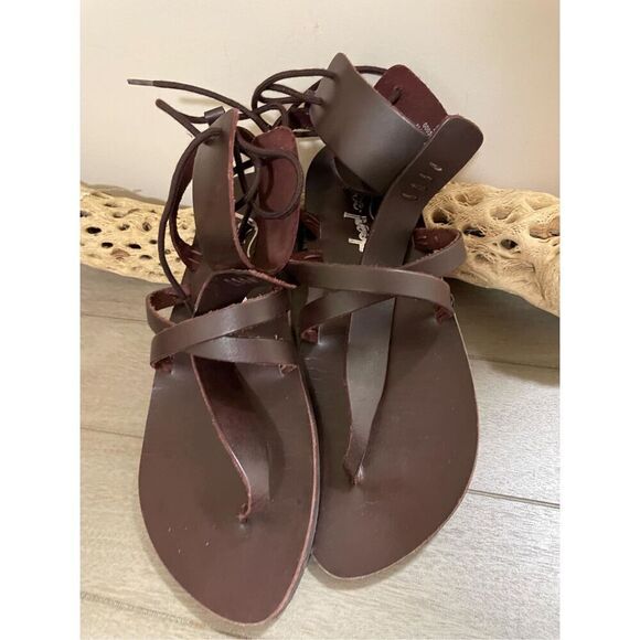New Free  People Vacation Day Wrap Sandals Size 36 - Picture 4 of 8